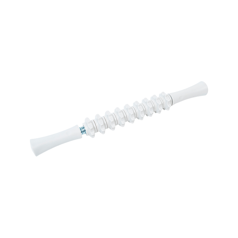 Bâton de massage élastique en PP pliable à ressort (pour l'abdomen et les jambes)