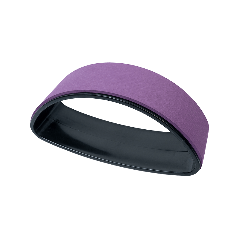 Roue de yoga TPE extensible à dos irrégulier à large face